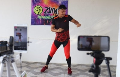 Prefeitura de Conde oferece aulas de zumba on-line durante isolamento social