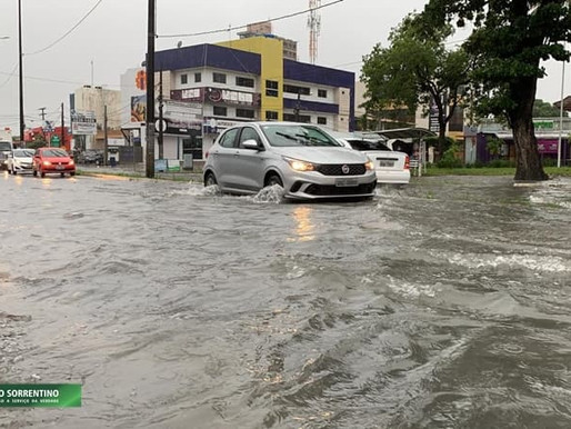 Inmet emite alertas de perigo potencial de chuvas intensas para 85 cidades da Paraíba