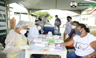Prefeitura de Bayeux atende moradores dos bairros do Sesi e São Lourenço com o projeto “Saúde no...