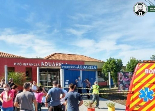 Homem com facão invade creche e mata crianças e professoras em Saudades, Oeste de SC