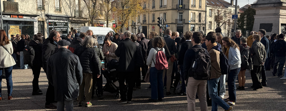 Inauguration de la Table de désorientation à Nancy
