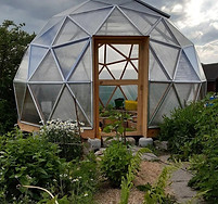 5m Geodome 5/8 Holz Alu