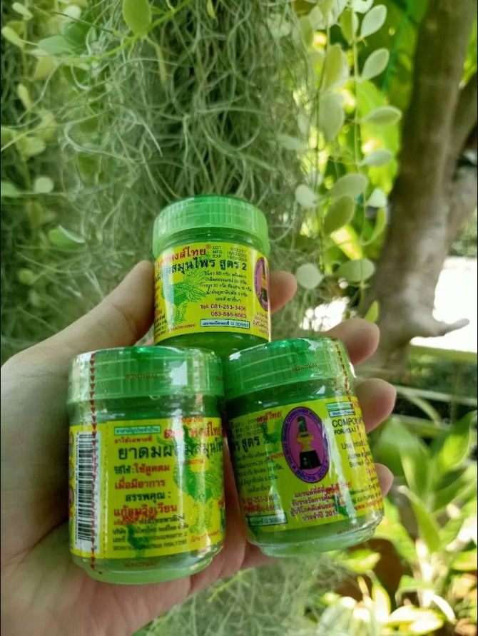 ภาพขนาดย่อ: Thai Yadom Hong Thai Inhaler Yamong 40g x 6 (KRW 27,000)