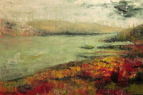 zoe-durand-still-lake-61cmx91cm-oil-on-c