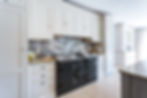 shaker style painted kitchen and Everhot range cooker