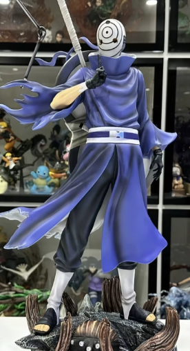 Thumbnail: Naruto Shippuden Obito Uchiha GK Figure with 2 Interchangeable Heads
