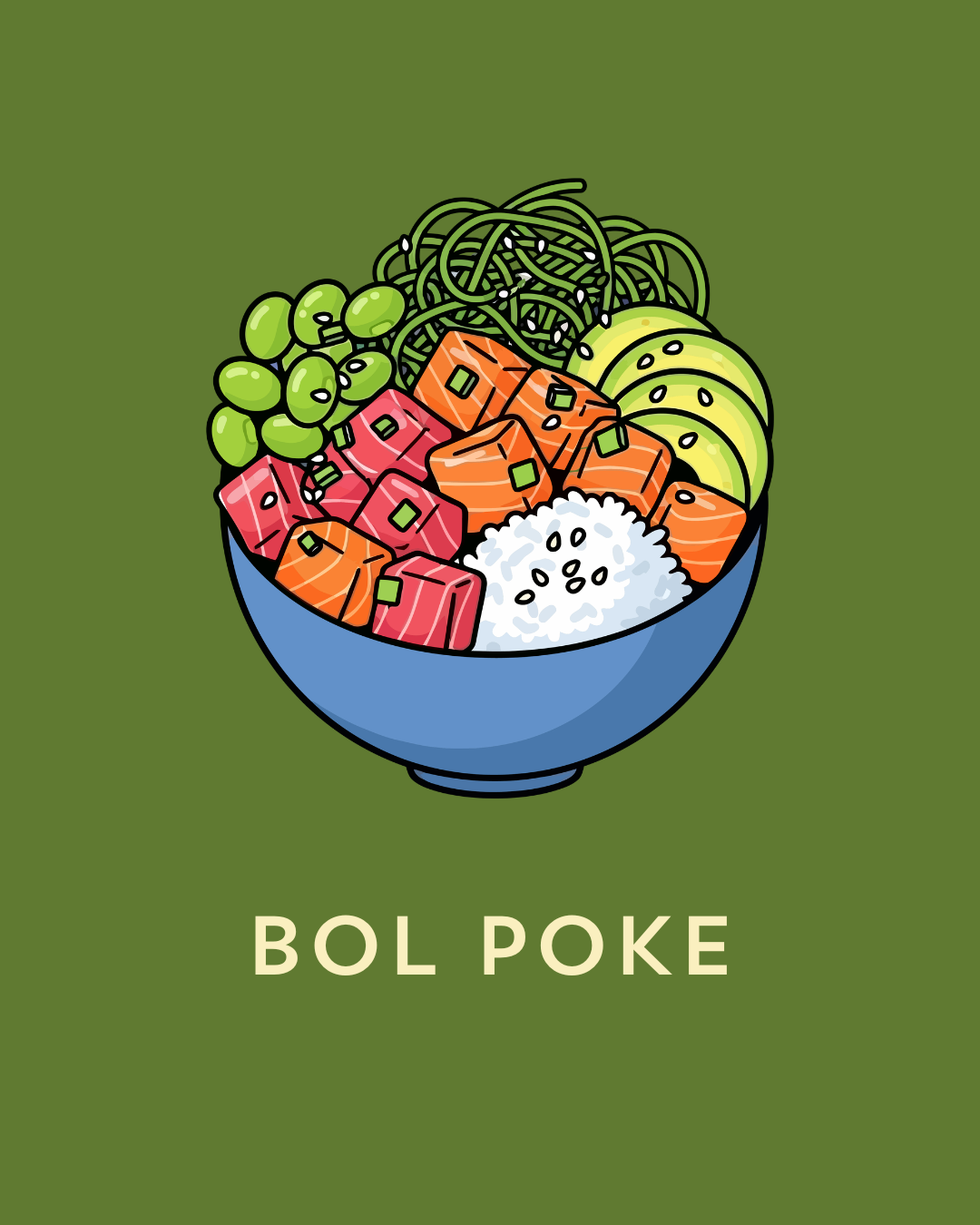 Bol Poké - Les Fumoirs J-P