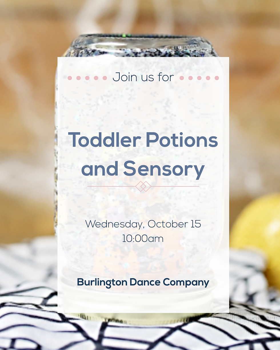 Toddler Sensory and Potions