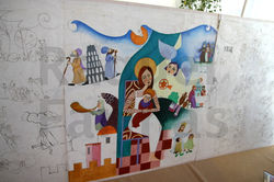 proceso mural Sta. Mª La Blanca