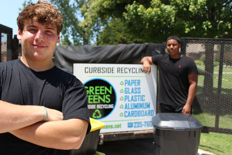Pepsi helps Teenager Break 200 Customer Mark with his Curbside Recycling Business in Owasso, OK.