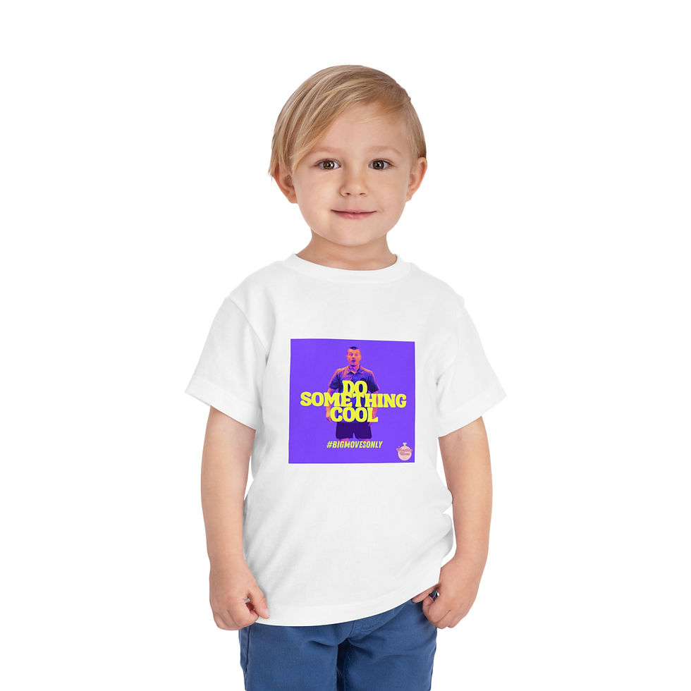 Thumbnail: Coach Baker Do Something Cool T-Shirt (Toddler)