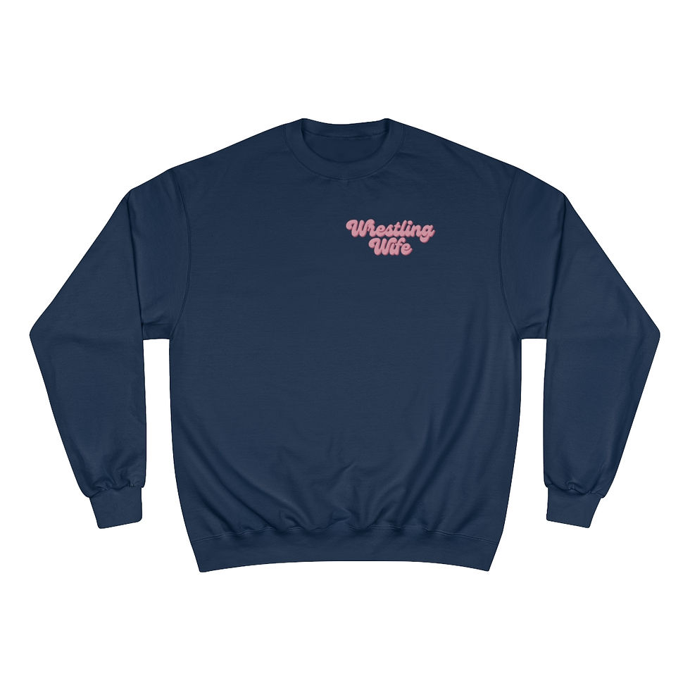 Thumbnail: Wrestling Wife Champion Sweatshirt
