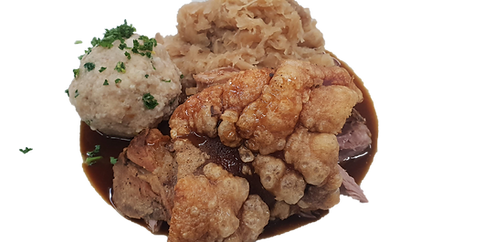 Haxe mit Knödel