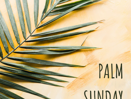 HOLY WEEK SERIES, PART I: