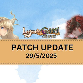 📢 อัปเดตแพทช์ประจำวันที่ 29 พฤษภาคม เพิ่ม Cap เลเวลถึง 39