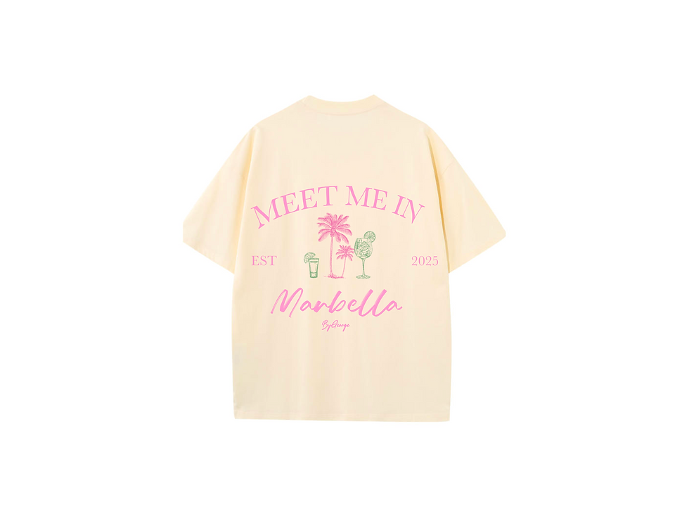 Thumbnail: Meet me in Marbella oversized tee