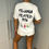 Thumbnail: Tequila text you oversized tshirt