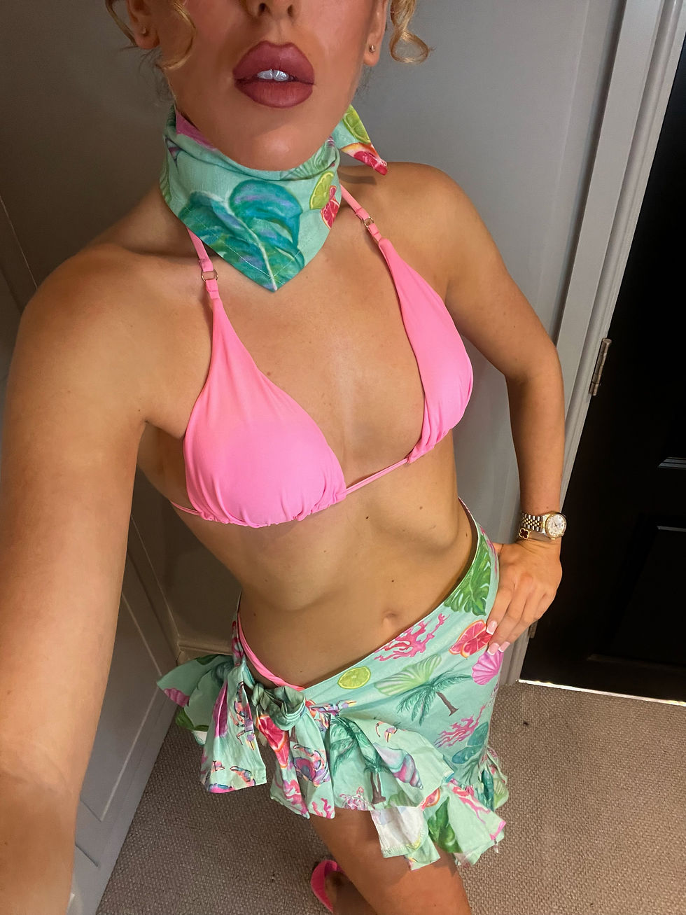 Thumbnail: Tropicana sarong & neck tie 