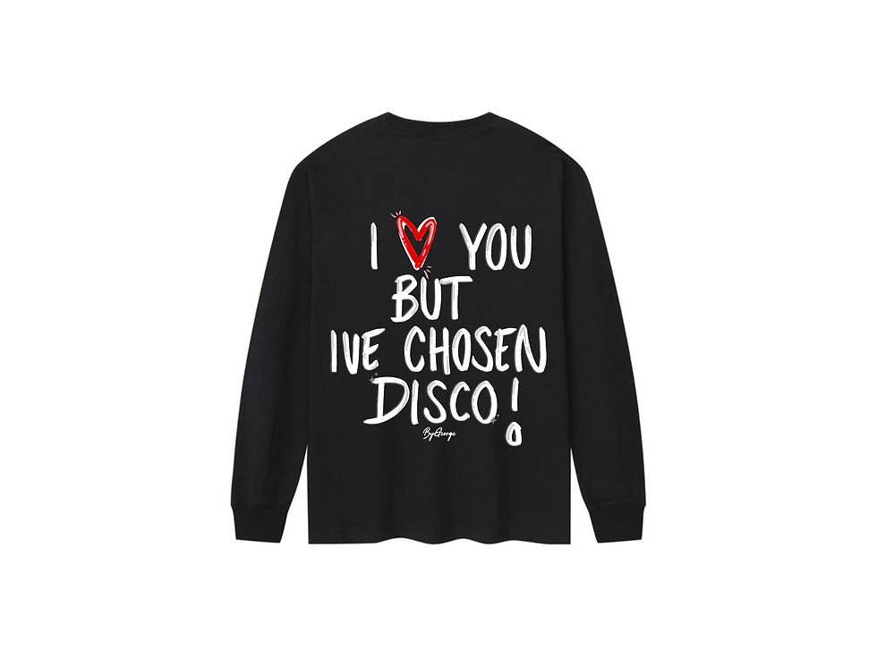 Thumbnail: Iv chosen disco long sleeve tee