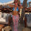 Thumbnail: Paradise mesh maxi skirt & neck tie 