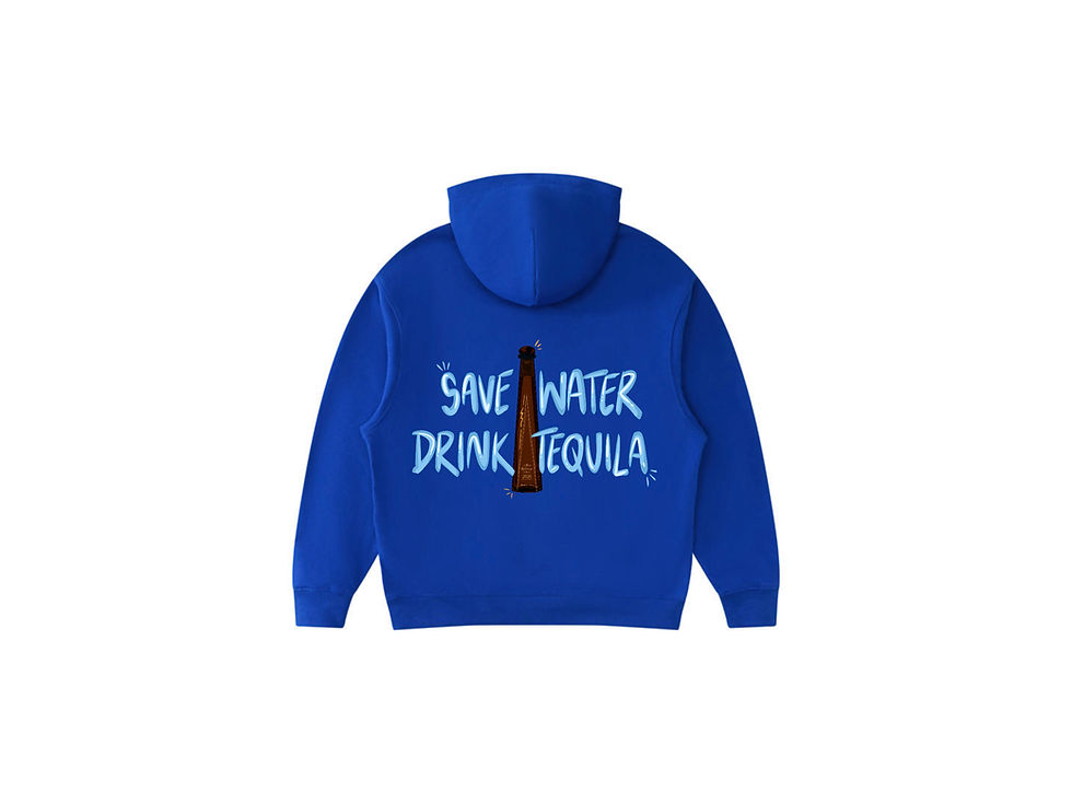 Thumbnail: Save water oversized hoodie 