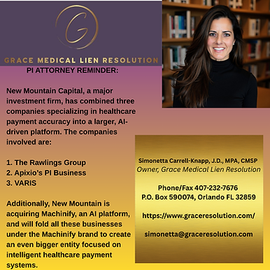 Medicare ERISA Private Health Liens Medicaid VATRICARE CHAMPVA Medicare Advantage Workers Compensation No Lien Interest Letter Hospital Liens MASS TORT projects (5).png