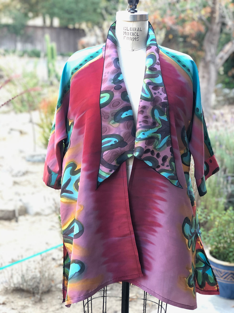 Silk shantung jacket - SOLD