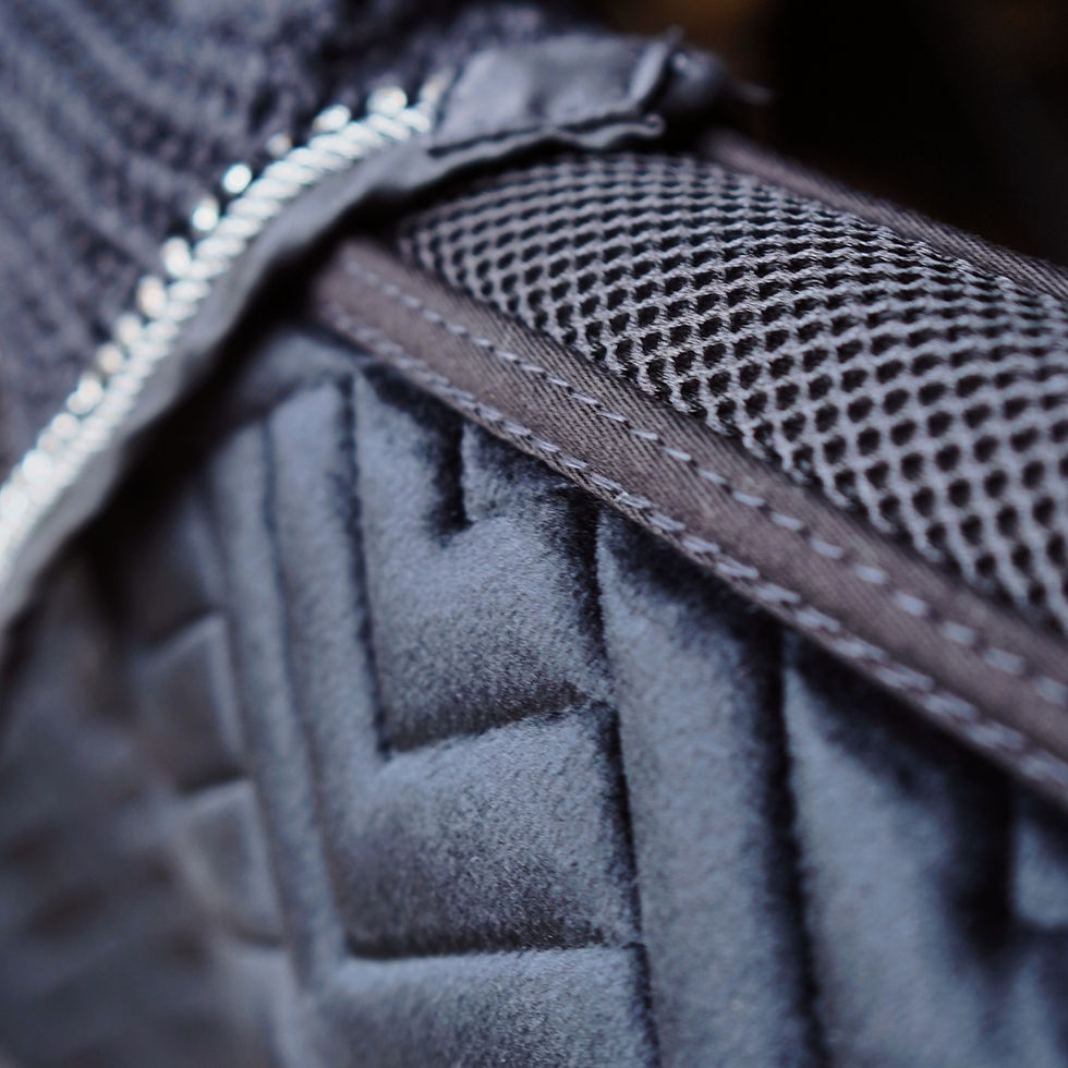 Thumbnail: MESH x SAMT SCHABRACKE | "Velvet Noir" schwarz | INDIVIDUELL