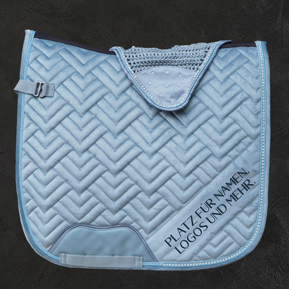 Thumbnail: MESH x SAMT SCHABRACKE | "Ocean Grey" hellblau | INDIVIDUELL