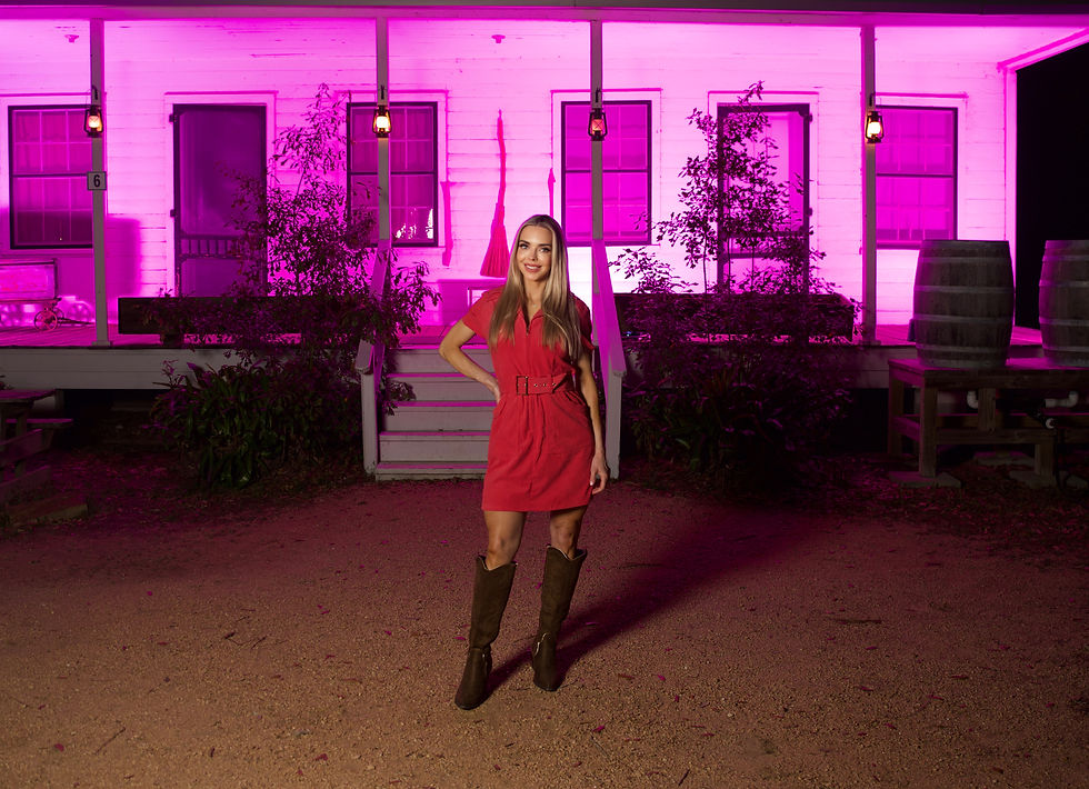 Genny Ghost Hunting Beauty at Wunderlich Farm