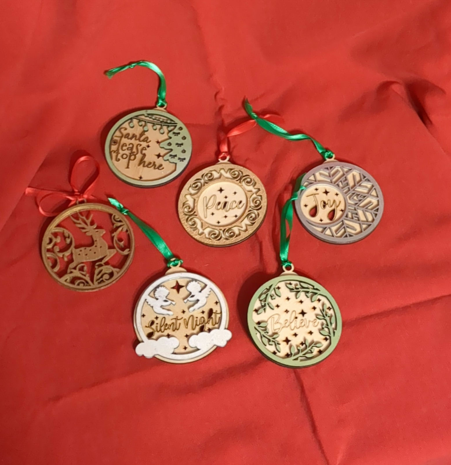 Double Layered Ornaments