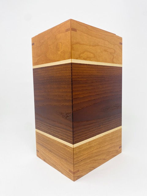 Thumbnail: Roasted white ash, cherry and maple urn