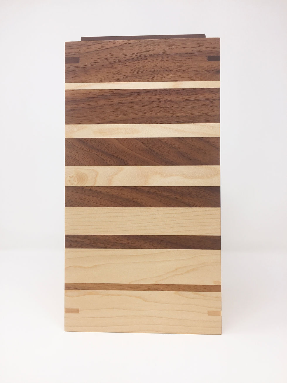 Thumbnail: Black walnut and maple urn