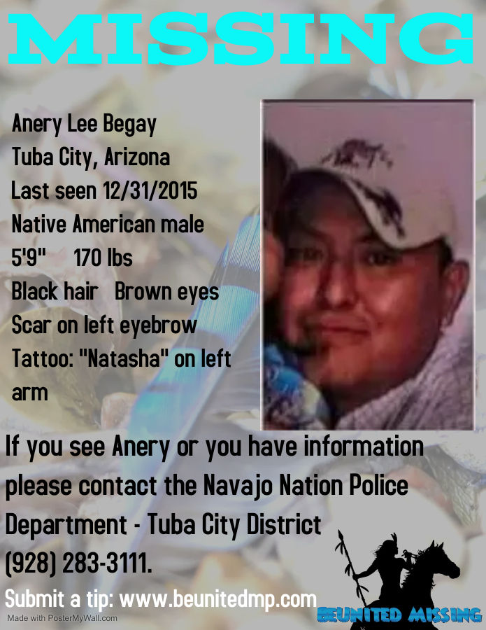 Anery Lee Begay (Tuba City)
