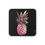 Thumbnail: Rose Gold PineApple on Black Coaster