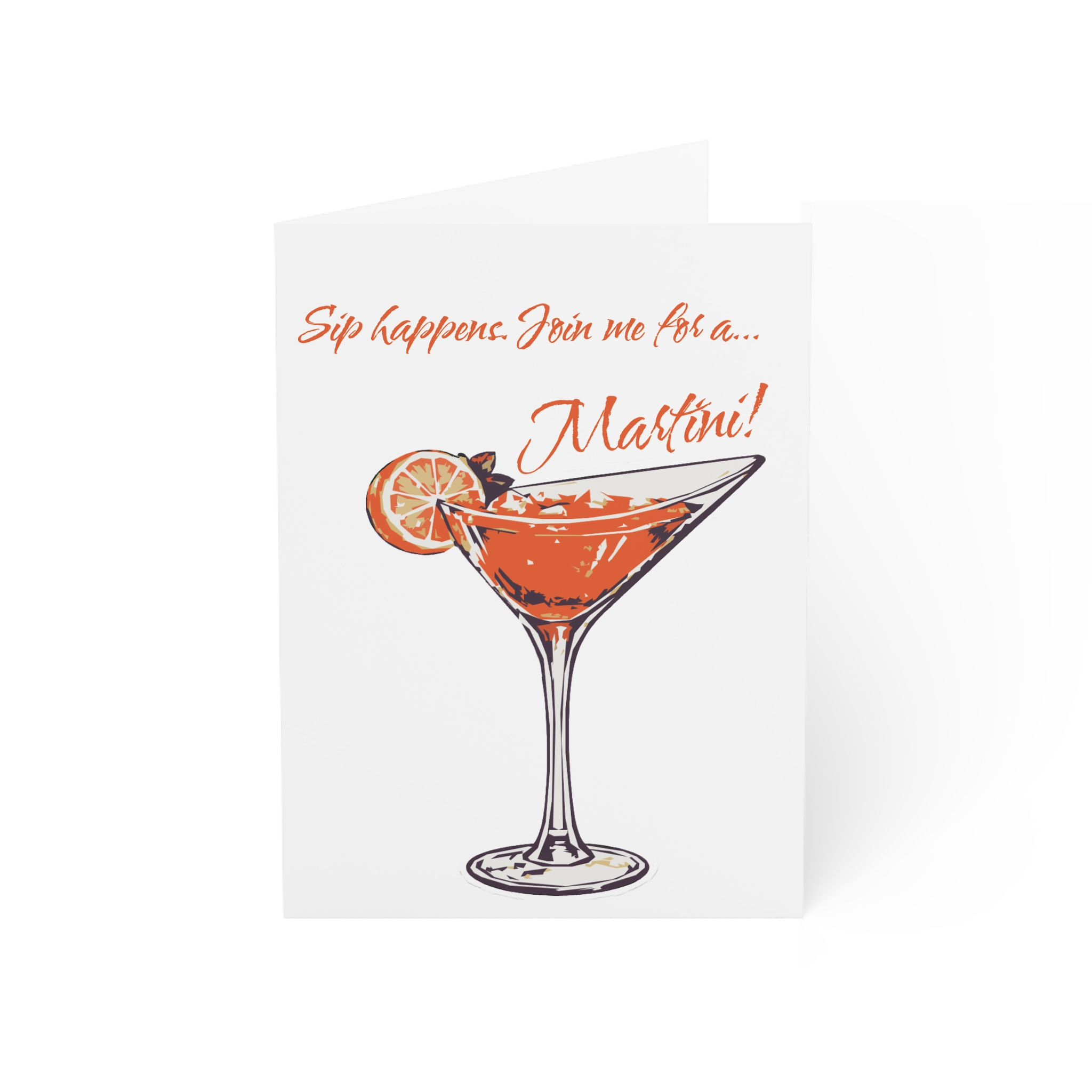 Sip Happens Martini Card (10 pcs)