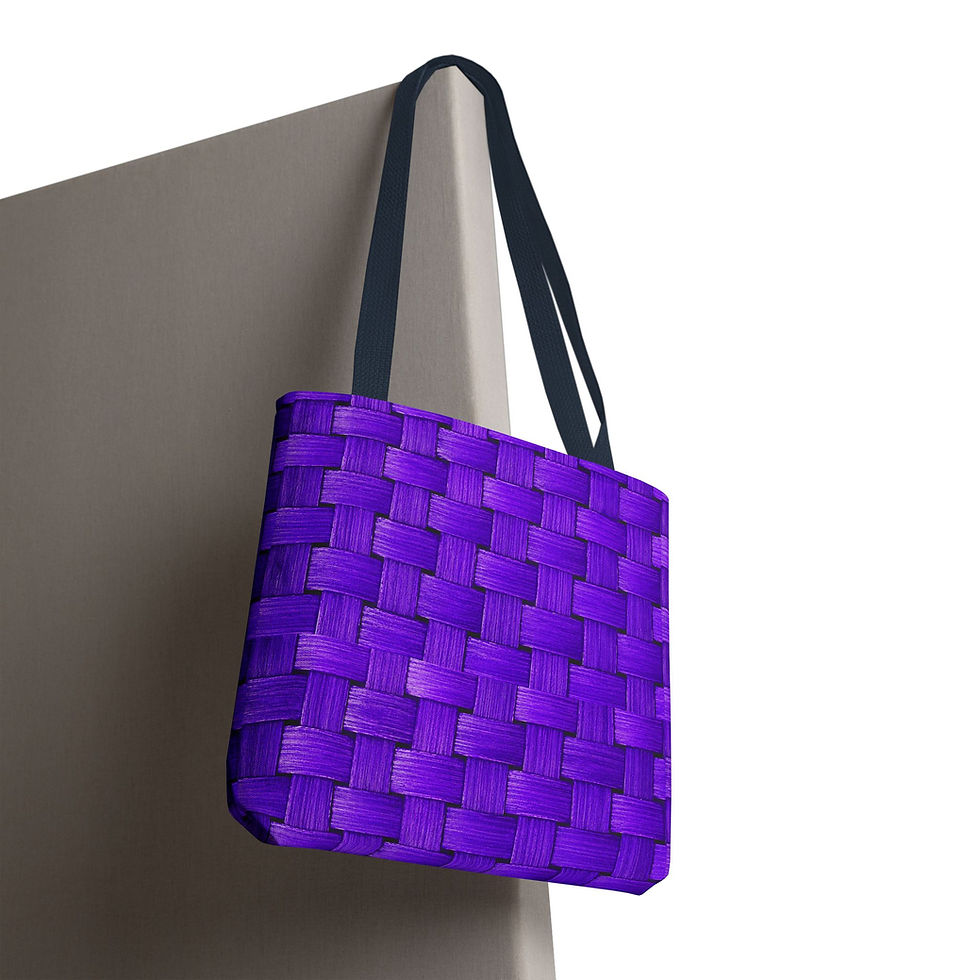 Thumbnail: Woven Coconut Illusion - Purple