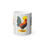 Thumbnail: Island Greetings Rooster Mug – Heat Activated Color-Changing Coffee Cup