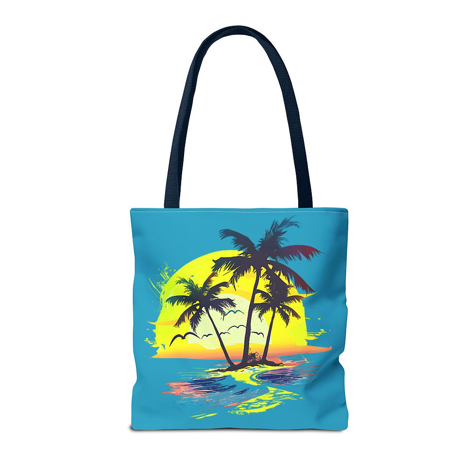 Thumbnail: Beachy_Blue & Tote Bag
