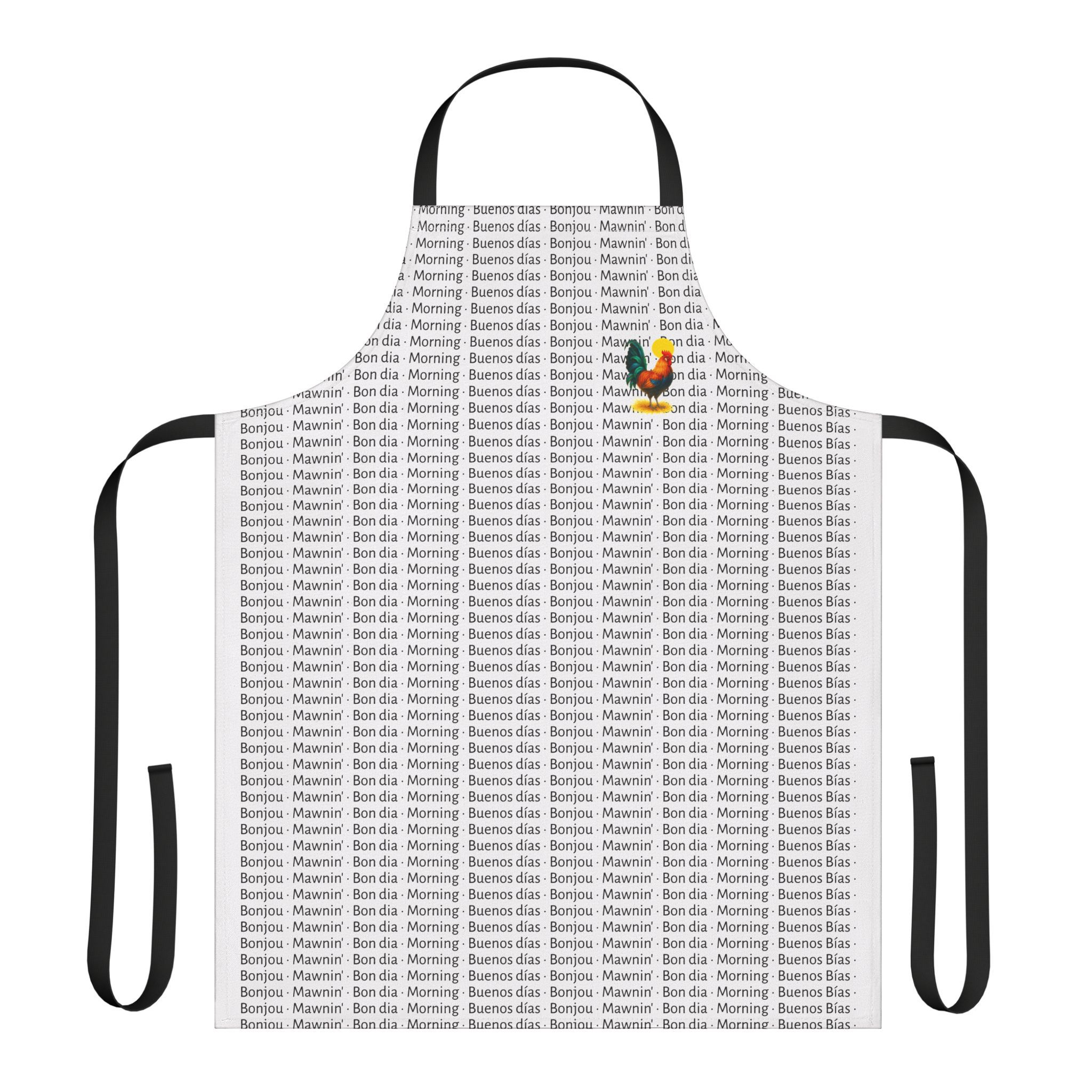 Apron, 5-Color Straps (AOP)