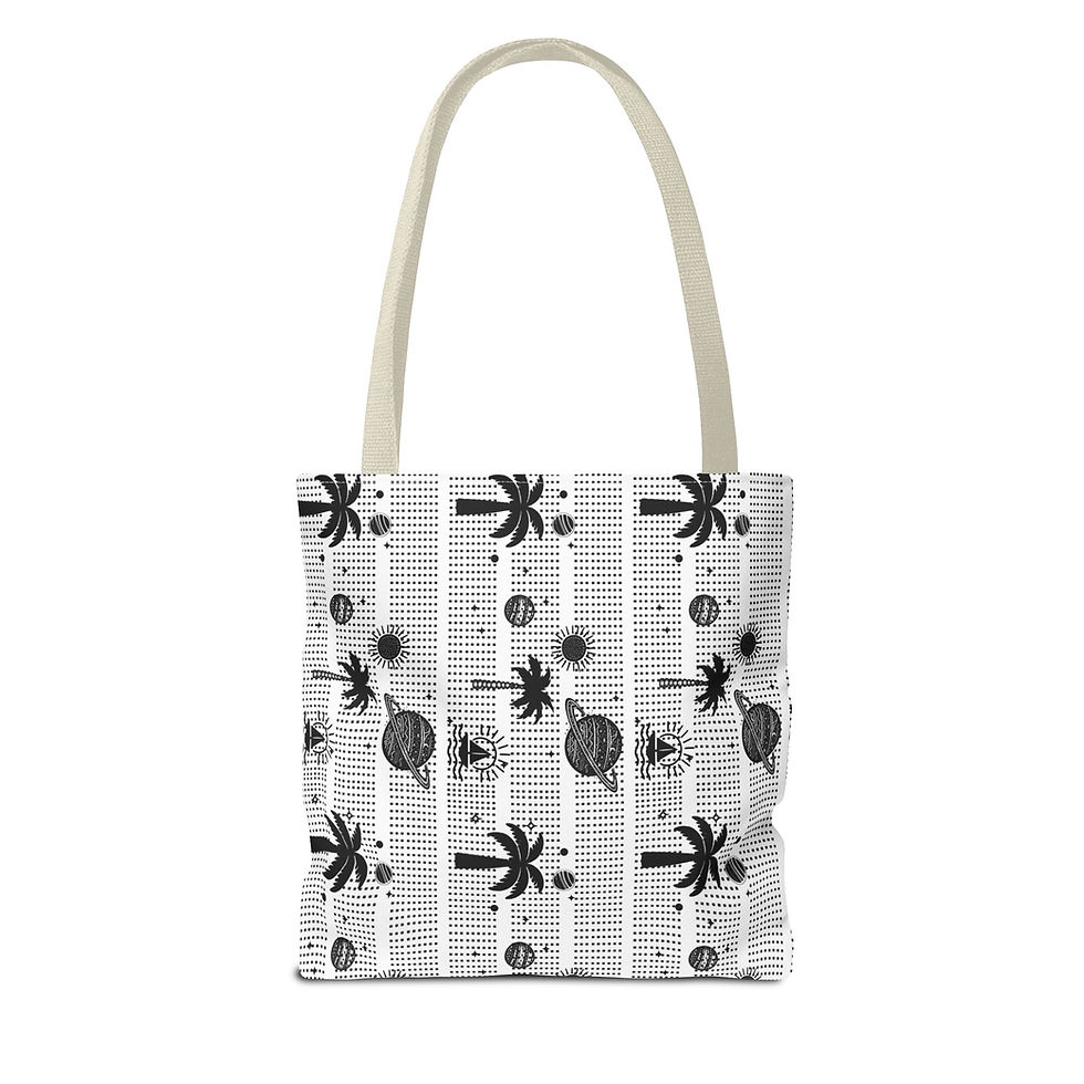 Thumbnail: Constellation_Black& White & Tote Bag