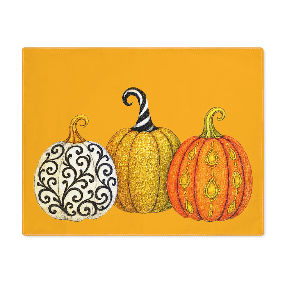 Copy of Placemat, Orange 1pc