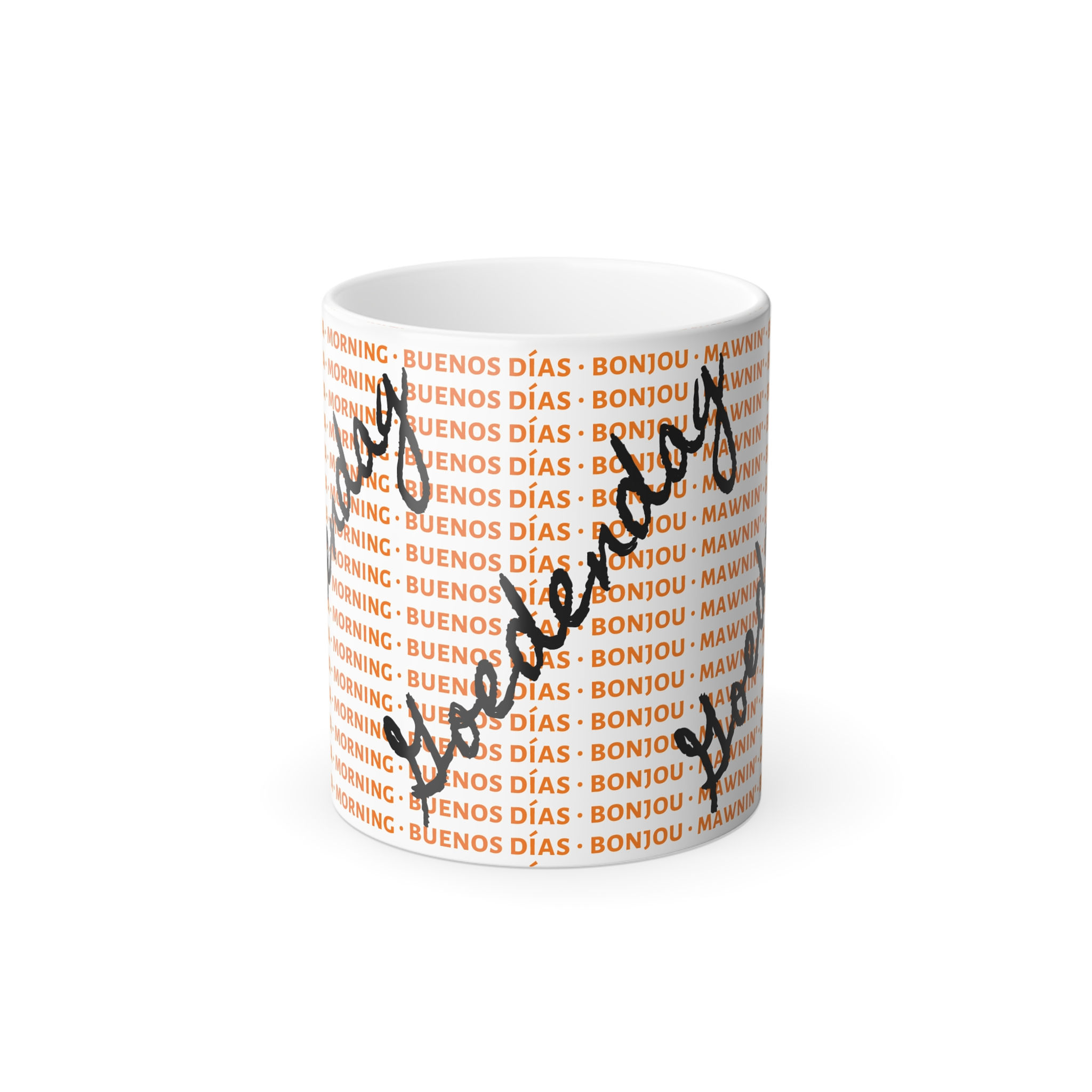 Goedendag Greetings Mug | Heat-Activated (Red/Black)