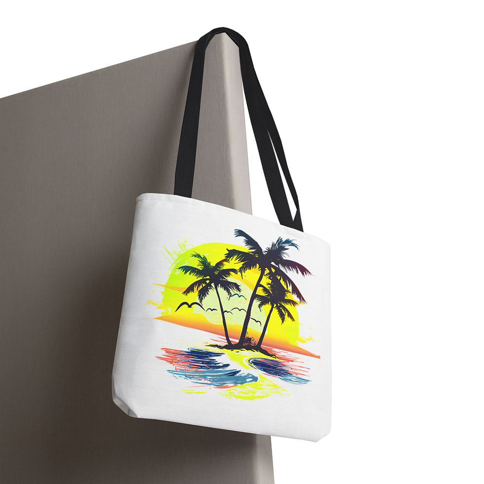 Thumbnail: Beachy_White & Tote Bag