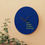 Thumbnail: Dark Blue Wall Clock | "Enjoy Your Life" | Round & Square Home Decor Gift