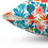 Thumbnail: Patterned Tropical Foliage Pillow_White1