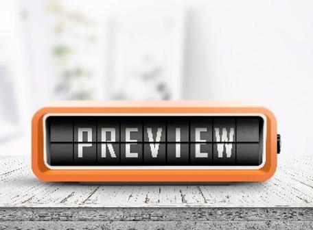 Preview sign in form of a retro alarm cl