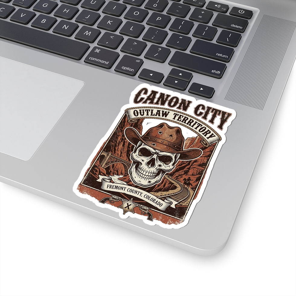 Thumbnail: Outlaw Territory — Canon City, Colorado Sticker