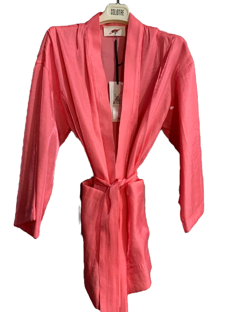 Giacca cintura donna vista frontale