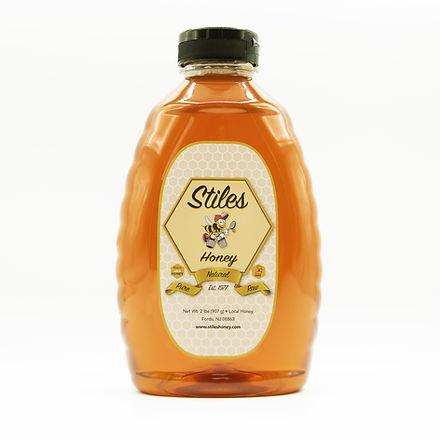 32oz Honey Bottle | Stiles Honey